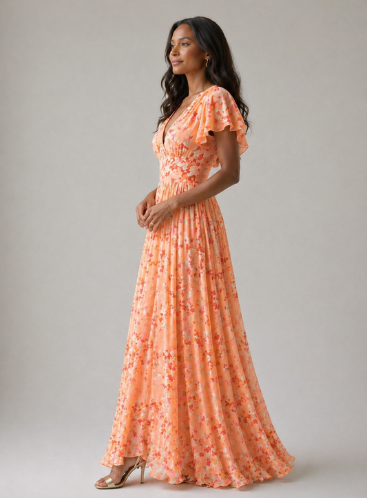 Quirine™ | Glamorous dress that covers the belly