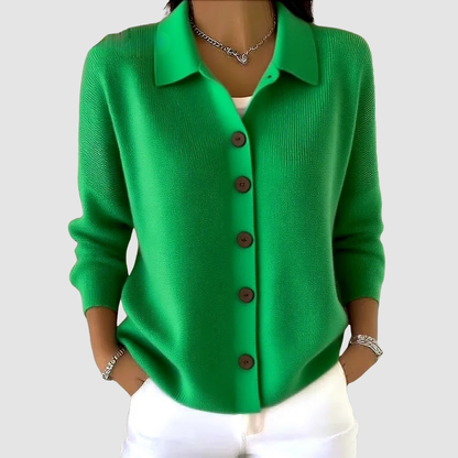 Riah | Button-Up Knit Cardigan
