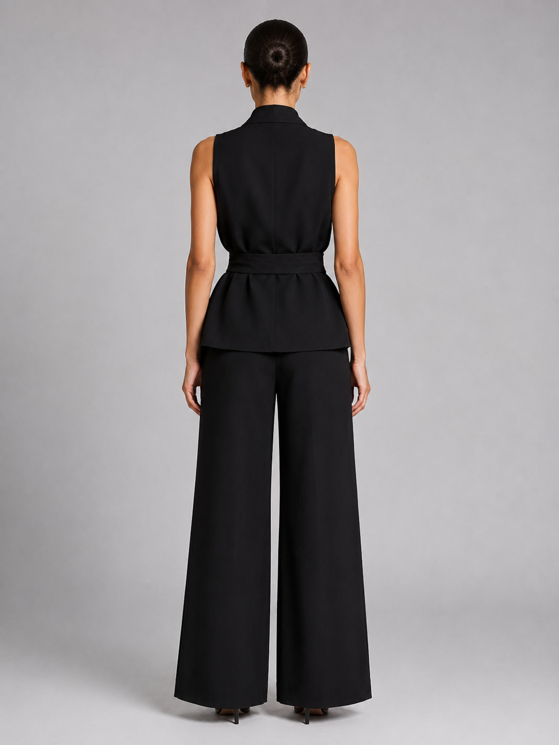 Amelia | Wrap Top & Wide-Leg Pants Set