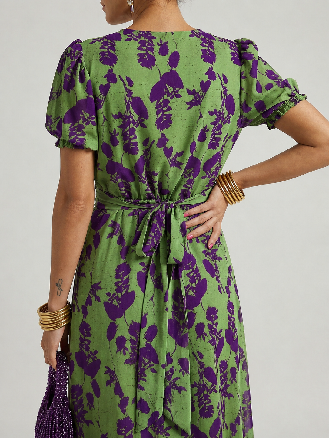 Silvana™ | Relaxed Floral Midi Dress