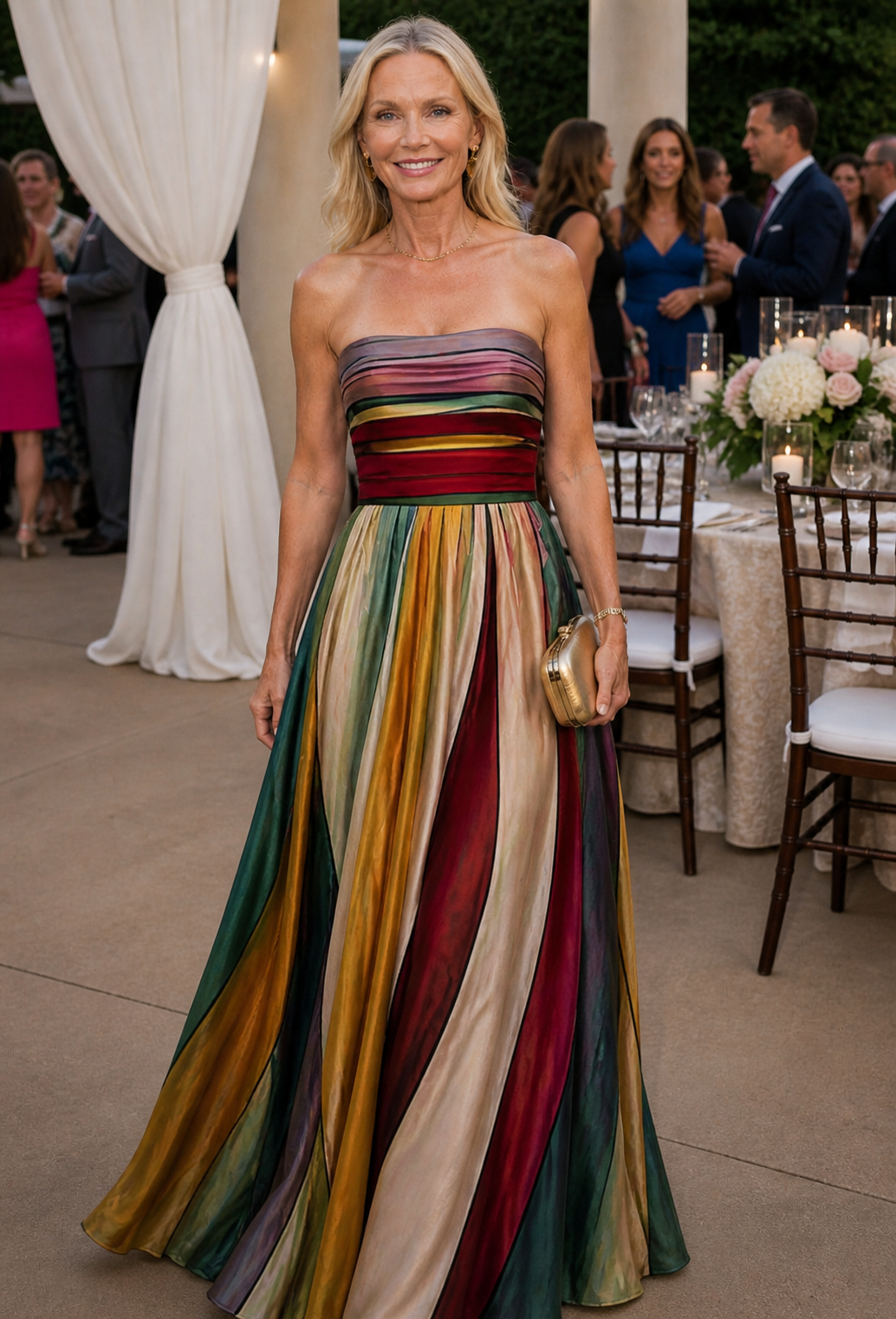 Silvana™ | Effortless Strapless A-Line Dress
