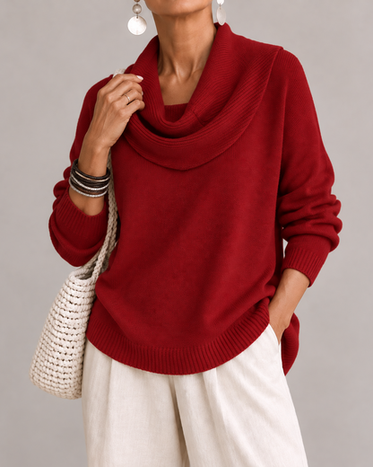 Julieth | Cowl Neck Sweater