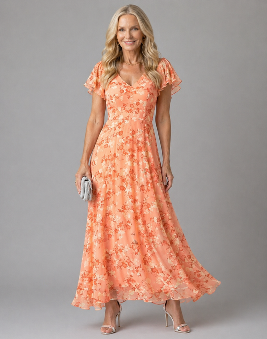 Quirine™ | Glamorous dress that covers the belly