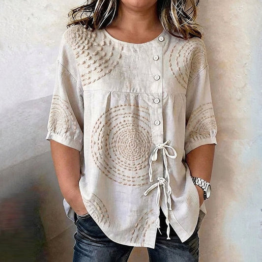 Isabella | Vintage Casual Blouse