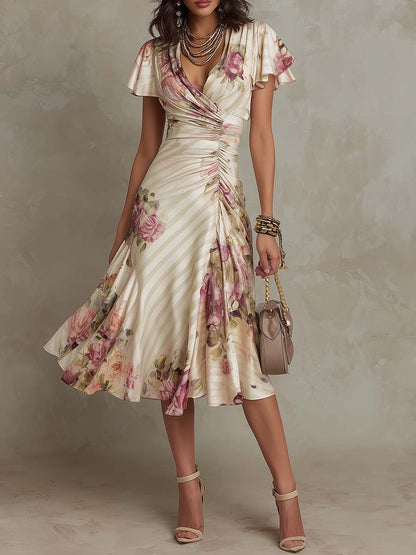 Jessa™ Elegant Midi Dress