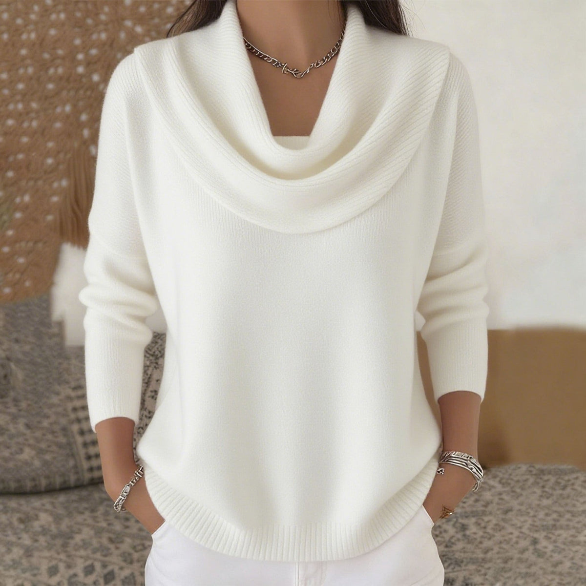 Julieth | Cowl Neck Sweater
