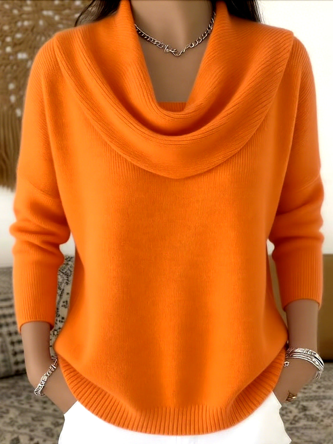 Julieth | Cowl Neck Sweater