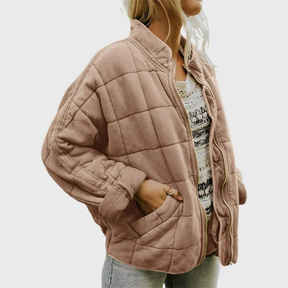 Josiane | Quilted jacket with an elegant oversized fit