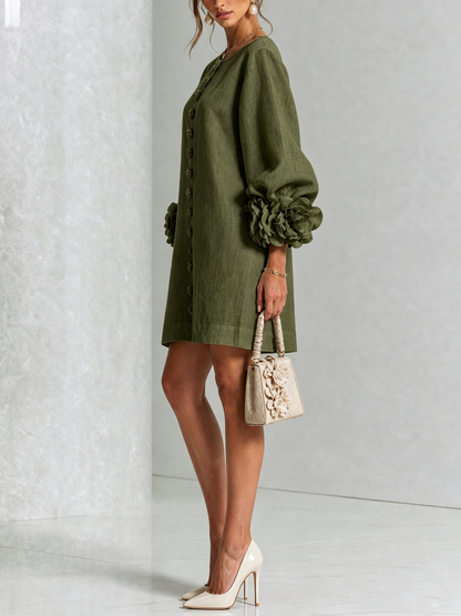 Rosalie | Button-Down Mini Dress