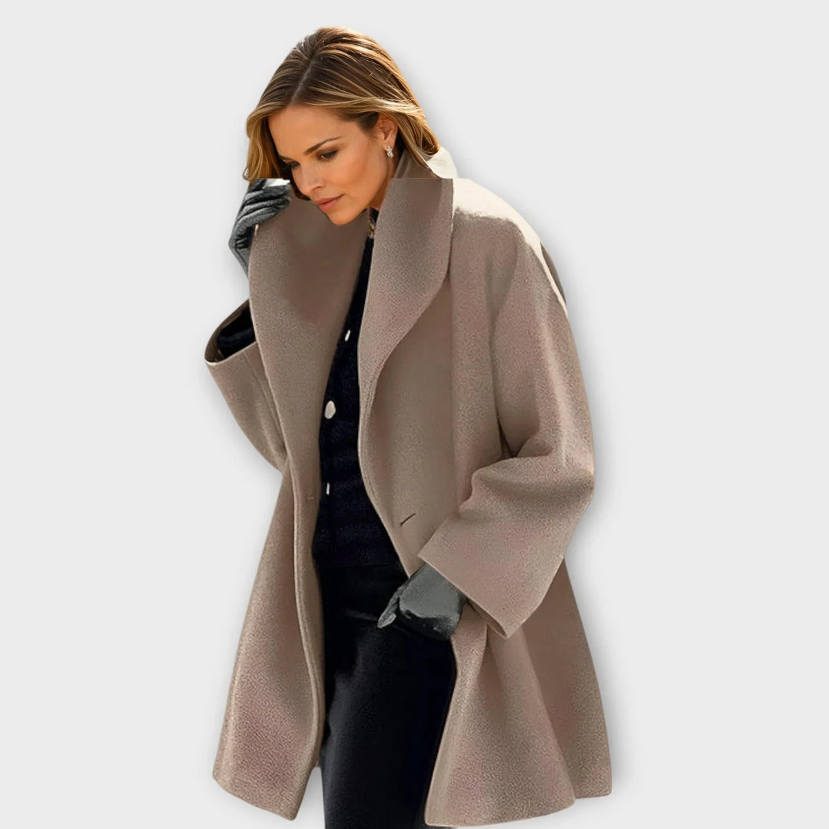 Sofia | Elegant wool coat for autumn and winter