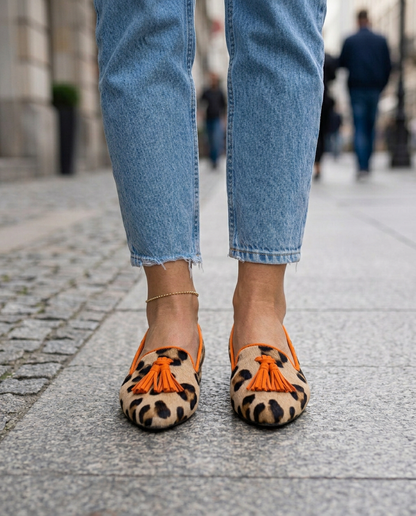 Livia | Pointed Toe Slip-On Flats