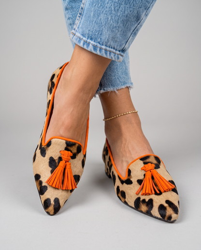 Livia | Pointed Toe Slip-On Flats